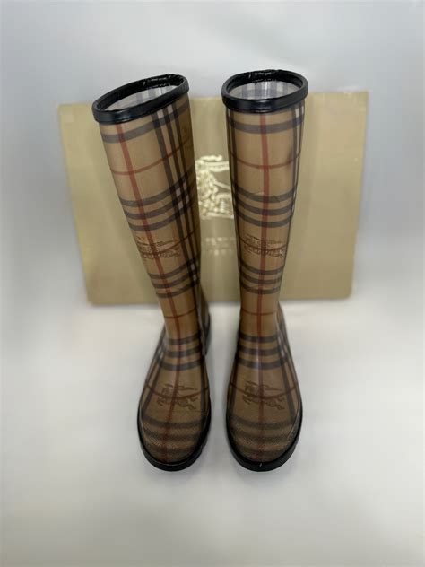 rain boots burberry fake|Burberry rain boots for women's.